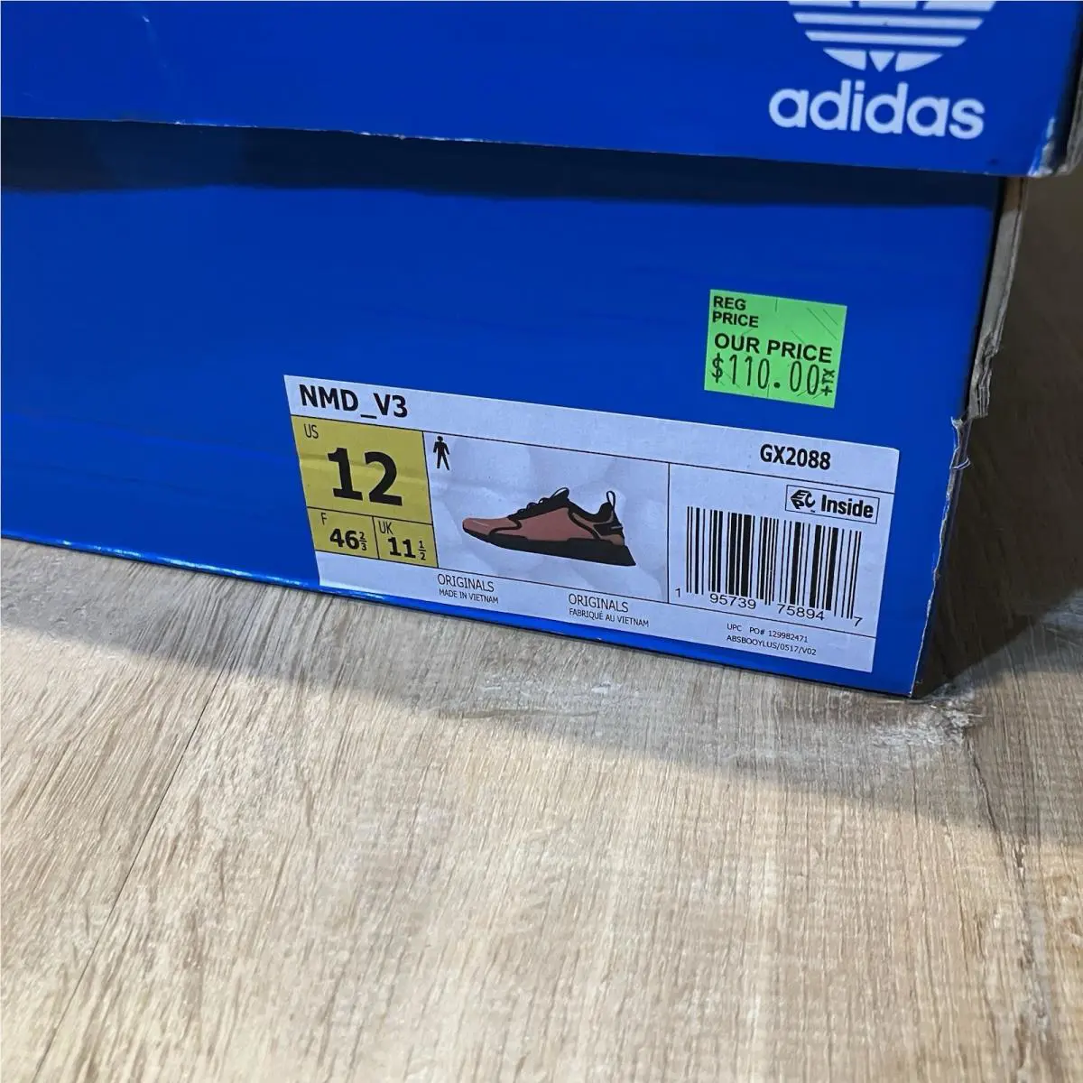 Adidas shoes - adidas NMD V3 - NMD - GX2088 - Orange (UPC: 195739762661) 0