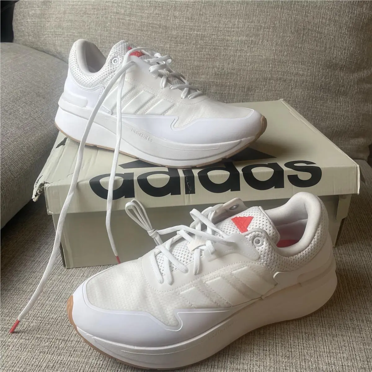 Adidas Lightmotion Size 11 Men’s White GX6851 Shoes