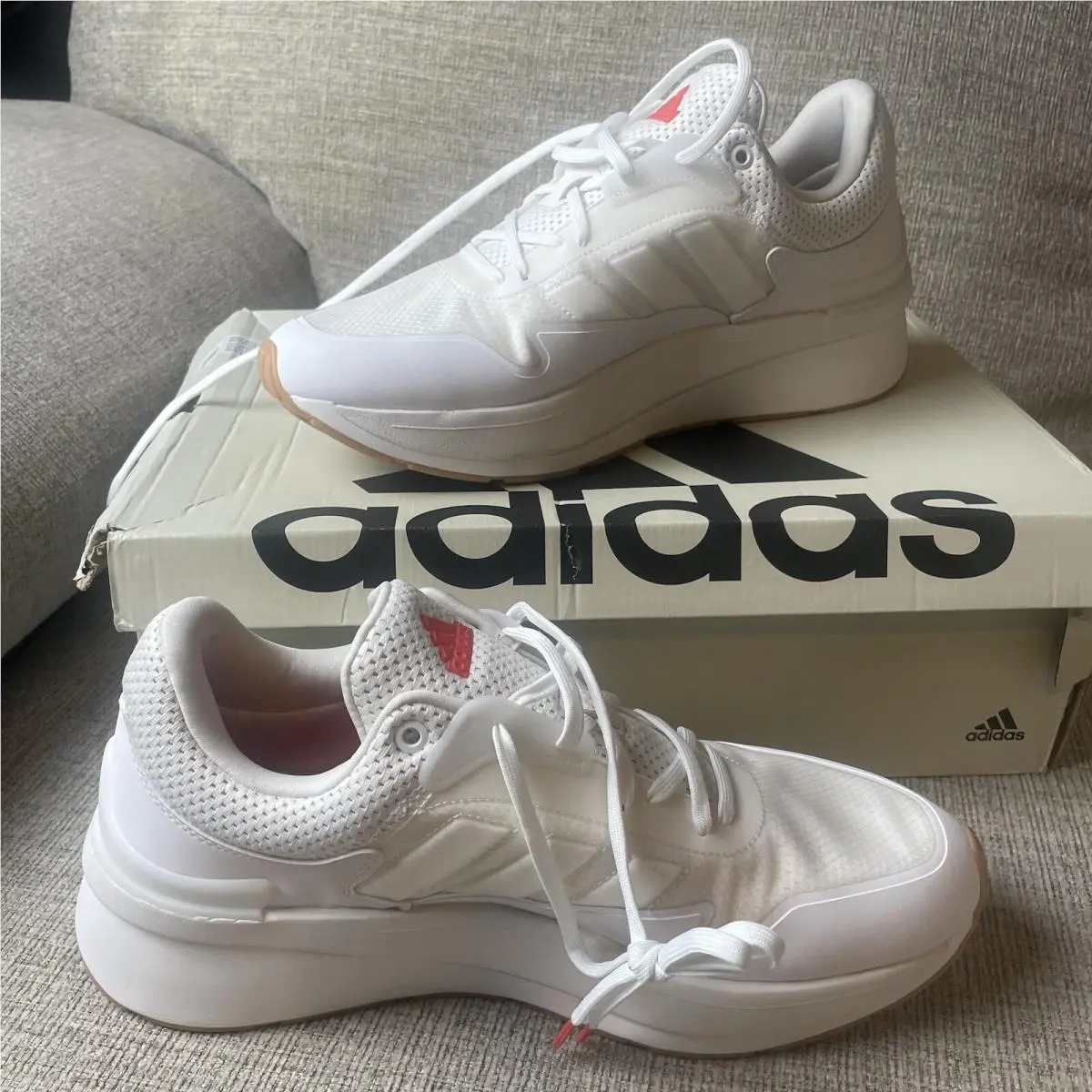 Adidas shoes - Adidas Lightmotion - Lightmotion - GX6851 - White 5
