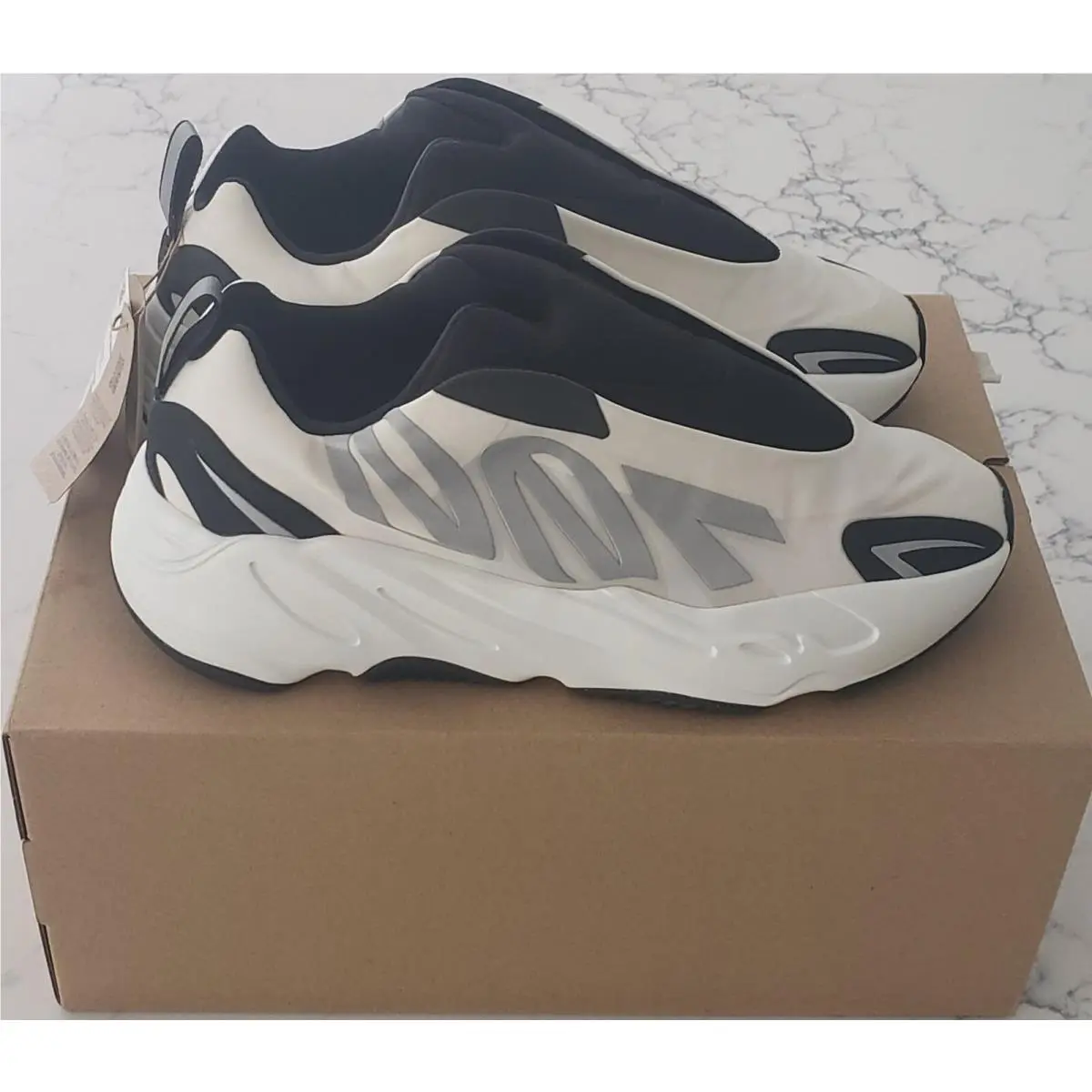 Adidas shoes - adidas Yeezy Boost 700 MNVN - IG4798 - White (UPC: 195749648597) 1