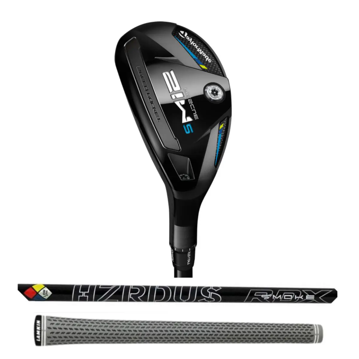 Left Handed Taylormade Sim 2 3-19.5 Hybrid Hzrdus Smoke Black Rdx 6.0 80g