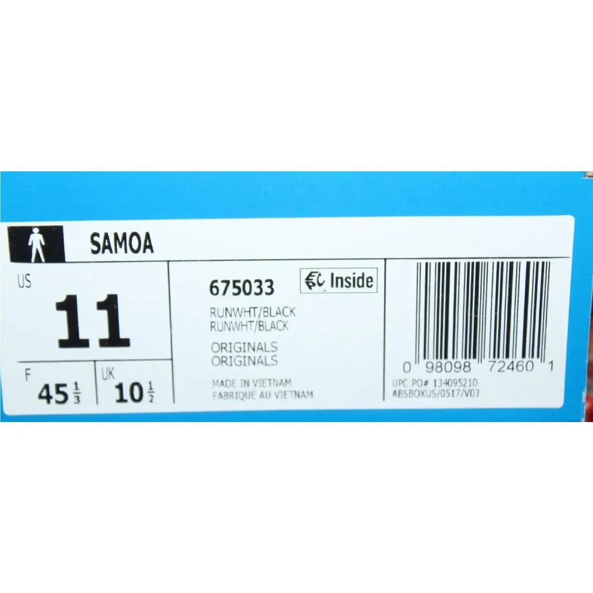 Adidas shoes - SAMOA - SAMOA - White (UPC: 194828452742) 7