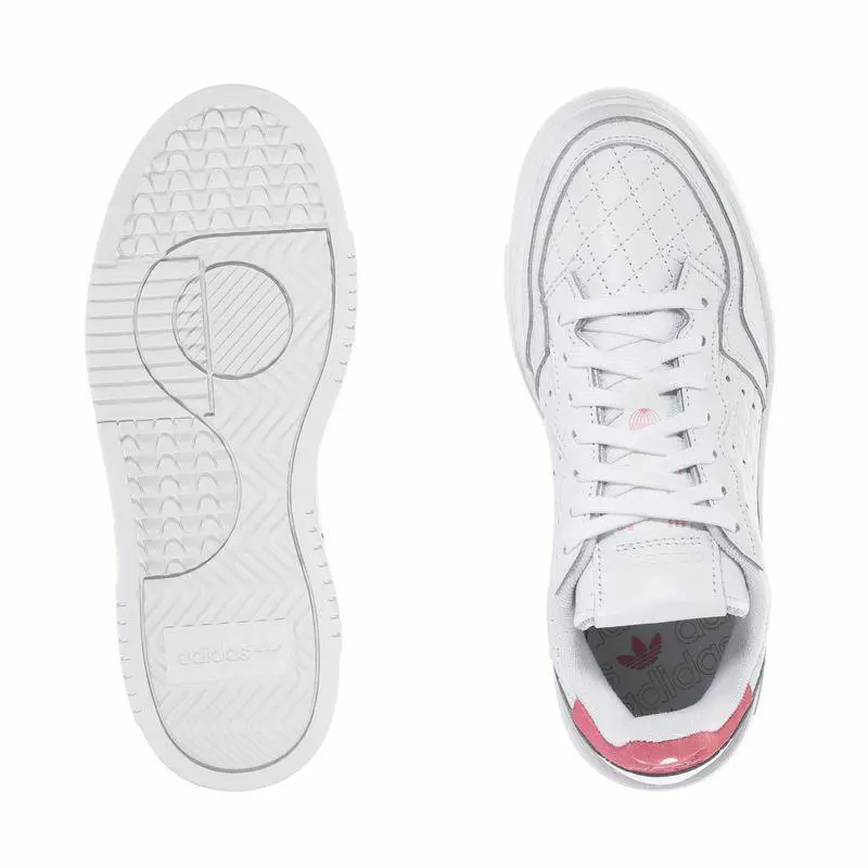Adidas shoes - White/White/Glory Pink - EF5925 4