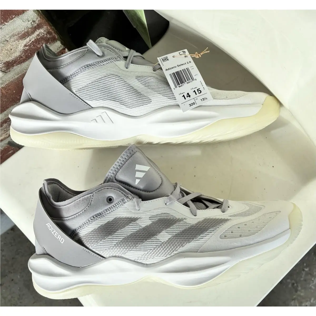 Adidas Adizero Select 2.0 Team Men`s Size 14 IG6684 “box Missing Lid”