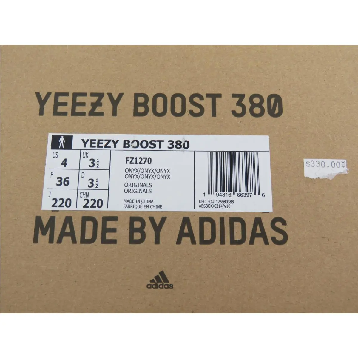 Adidas shoes - adidas Yeezy Boost 380 - Yeezy Boost - FZ1270 - Black 6