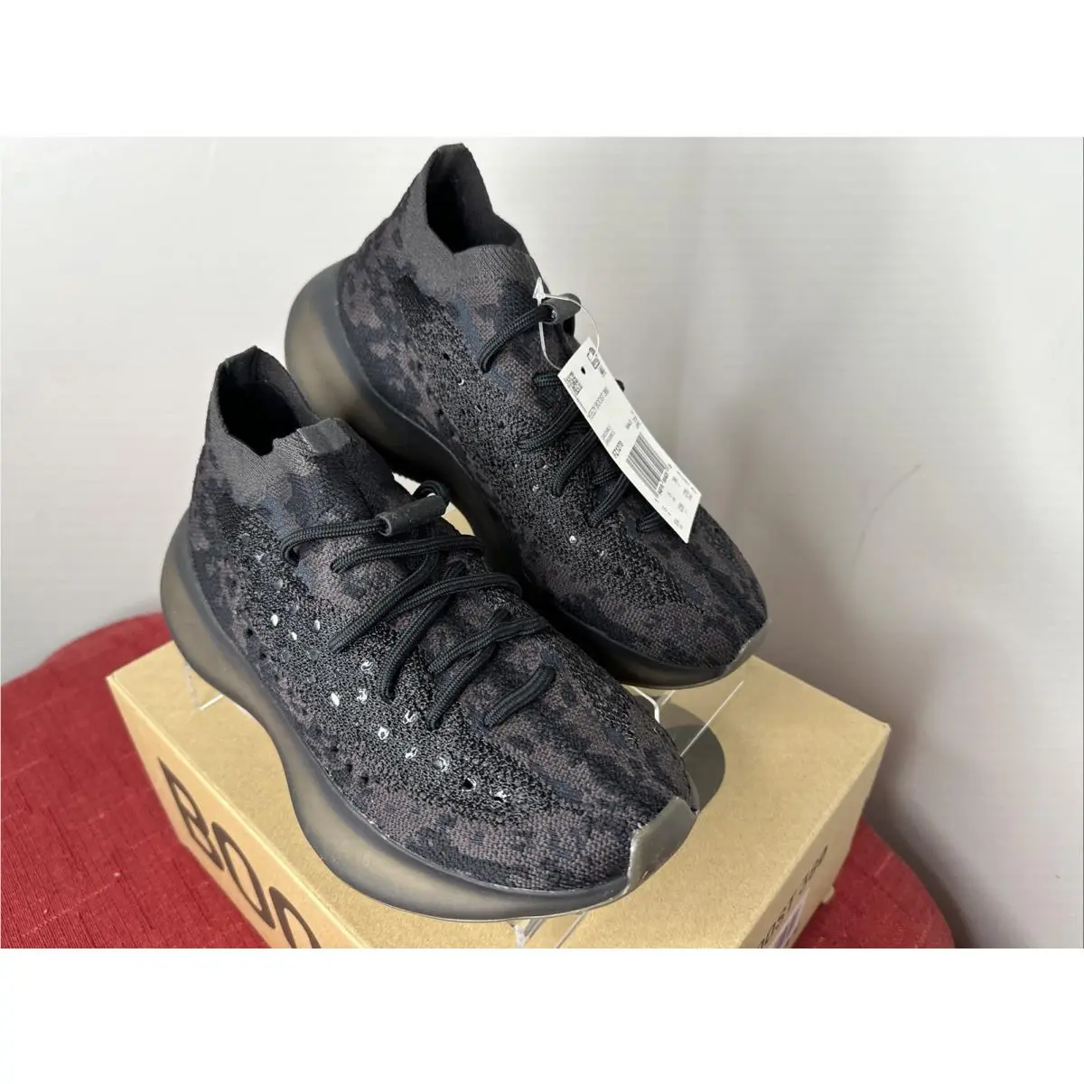Adidas Yeezy Boost 380 Onyx Non-reflective FZ1270 Men`s Size 5.5
