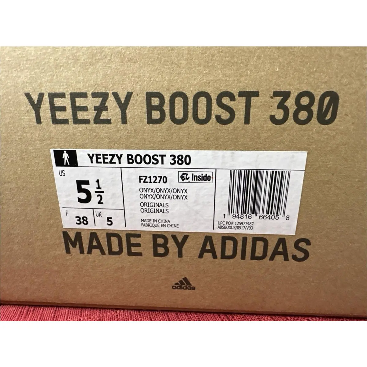 Adidas shoes - adidas Yeezy Boost 380 - Yeezy Boost - FZ1270 - Black 4