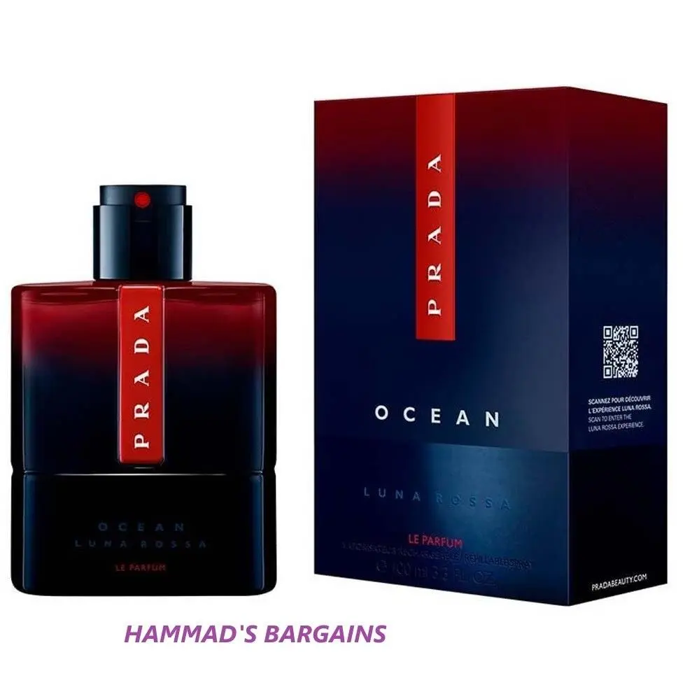 Luna Rossa Ocean LE Parfum 3.3 OZ / 100 ML For Men by Prada