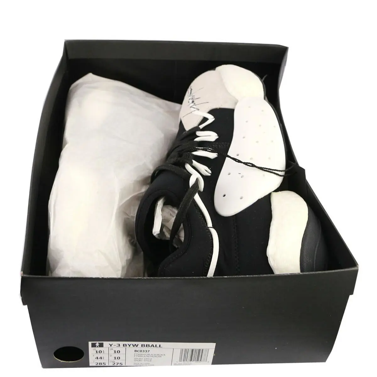 Adidas shoes - adidas Y-3 Yohji - Yohji - BC0337 - Black & Off White (UPC: 191523150478) 5