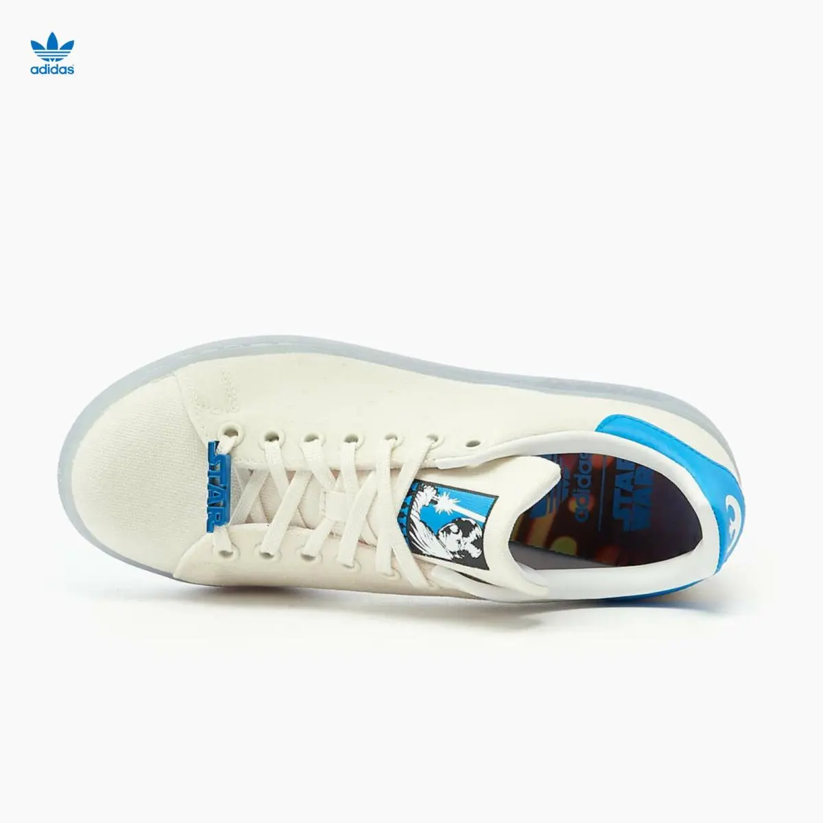 Adidas shoes - adidas Stan Smith - Stan Smith - FY0134 - Chalk White / Cloud White / Bright Blue (UPC: 191984002279) 2