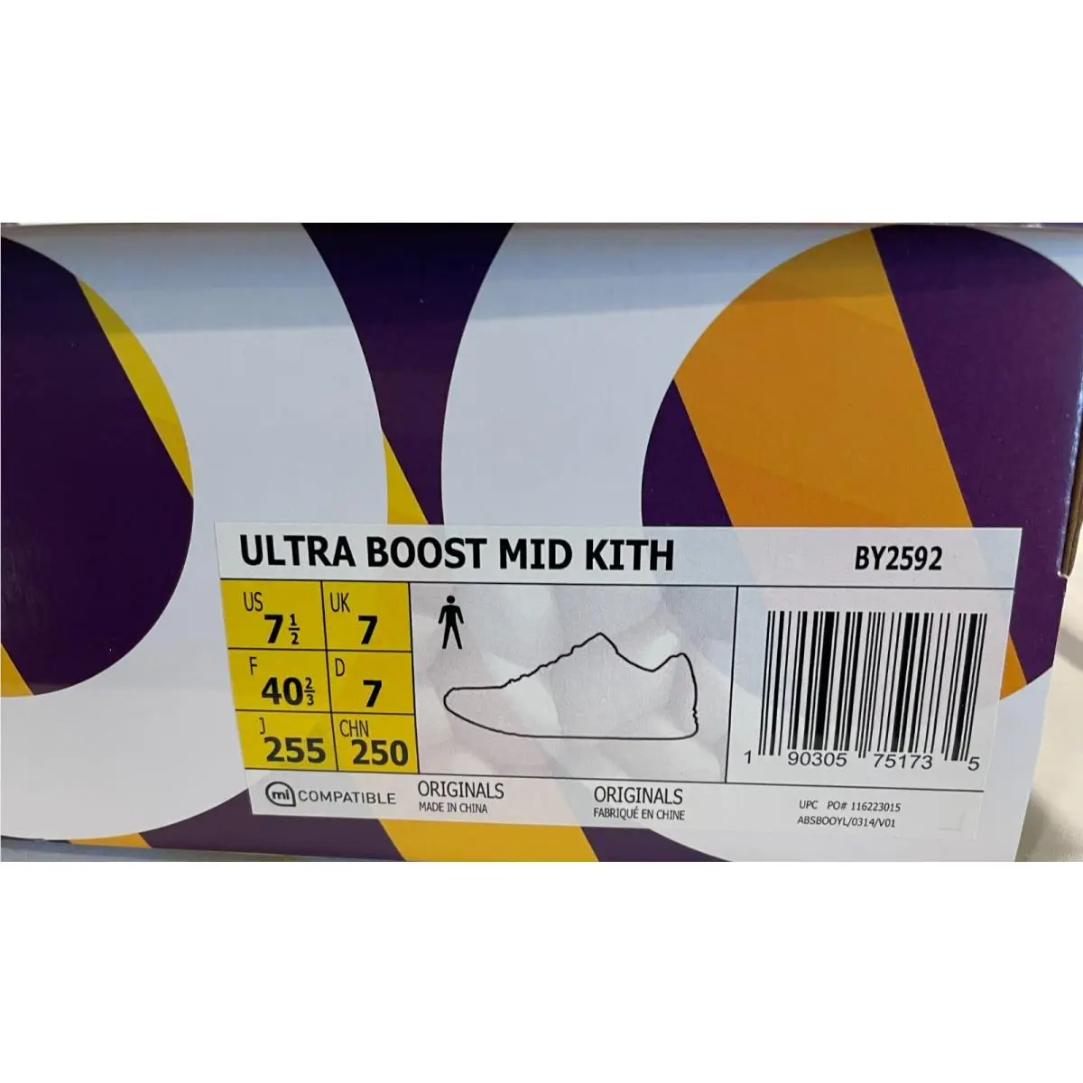 Adidas shoes - adidas Ultraboost - Ultraboost - BY2592 - Multicolor (UPC: 0190305751735) 5