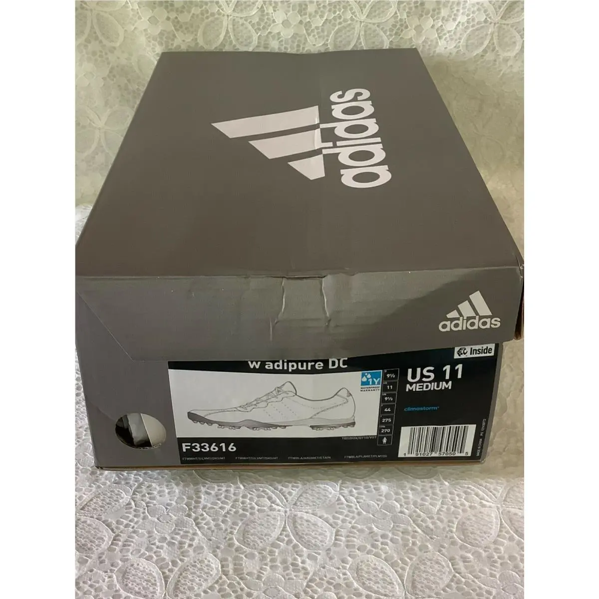 Adidas shoes - Adidas Adipure DC - Adipure - F33616 - White (UPC: 191027570505) 10