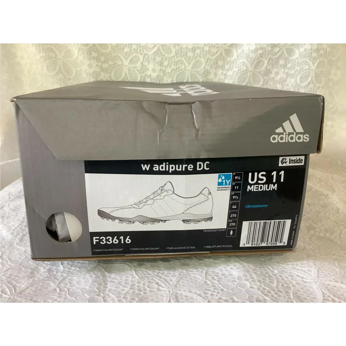Adidas shoes - Adidas Adipure DC - Adipure - F33616 - White (UPC: 191027570505) 0