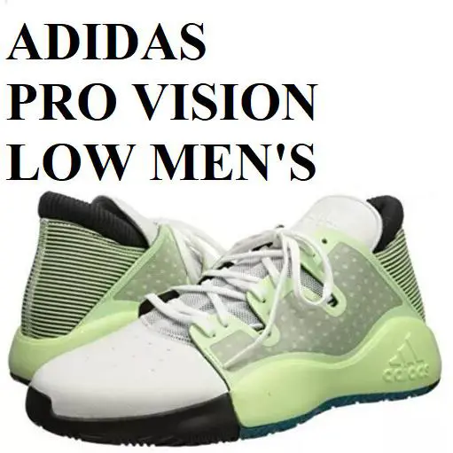 Adidas Pro Vision Basketball Trainer Sneakers Men Shoes Glow Green Size 10