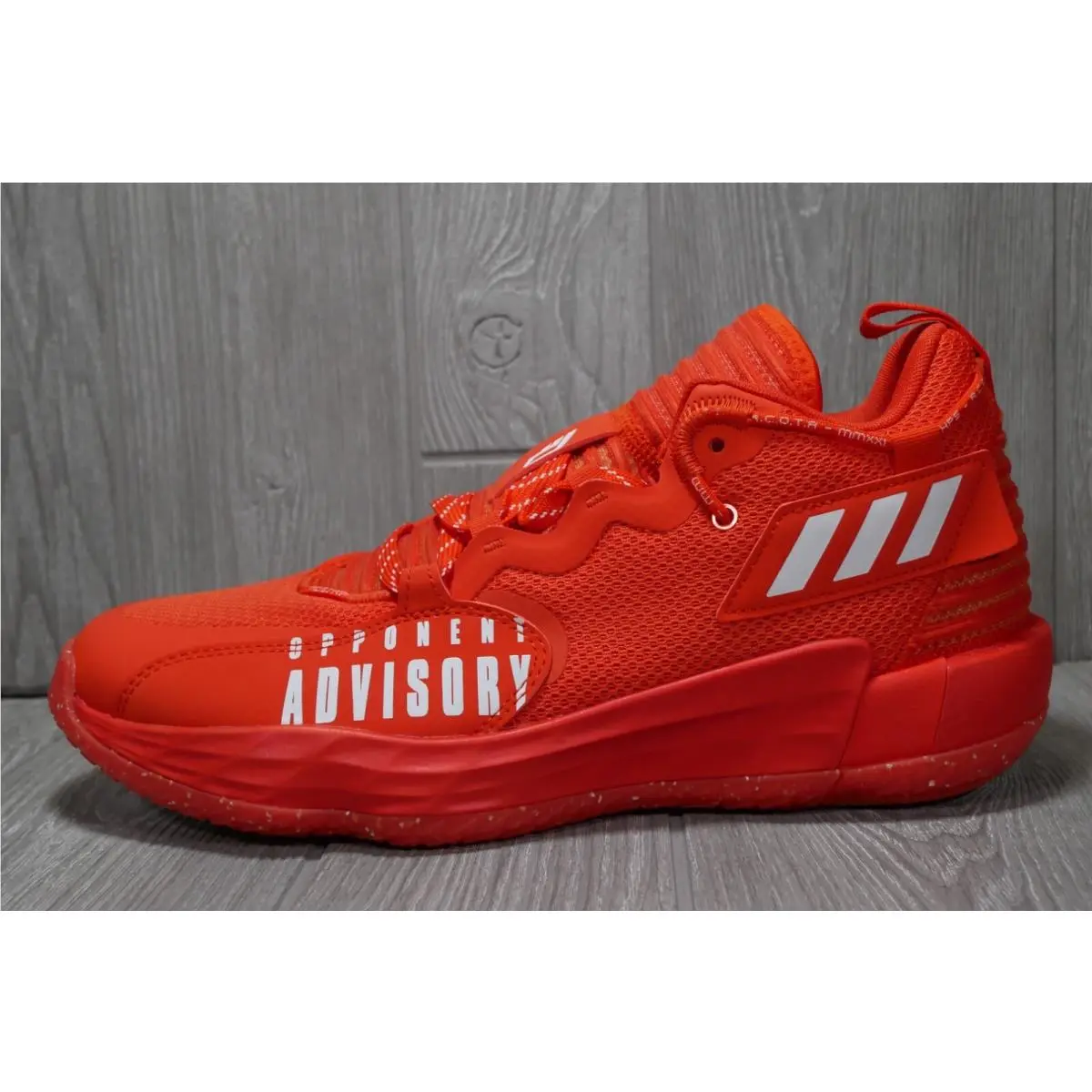 Adidas Dame 7 Extply Opponent Advisory Orange Basketball Shoes Mens Size 11