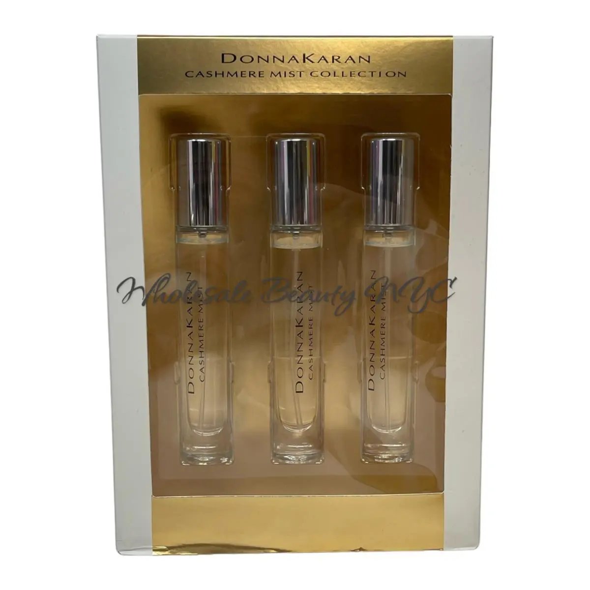 Donna Karan Cashmere Mist Collection Edt Set of 3 0.24 Oz/7 ml Each