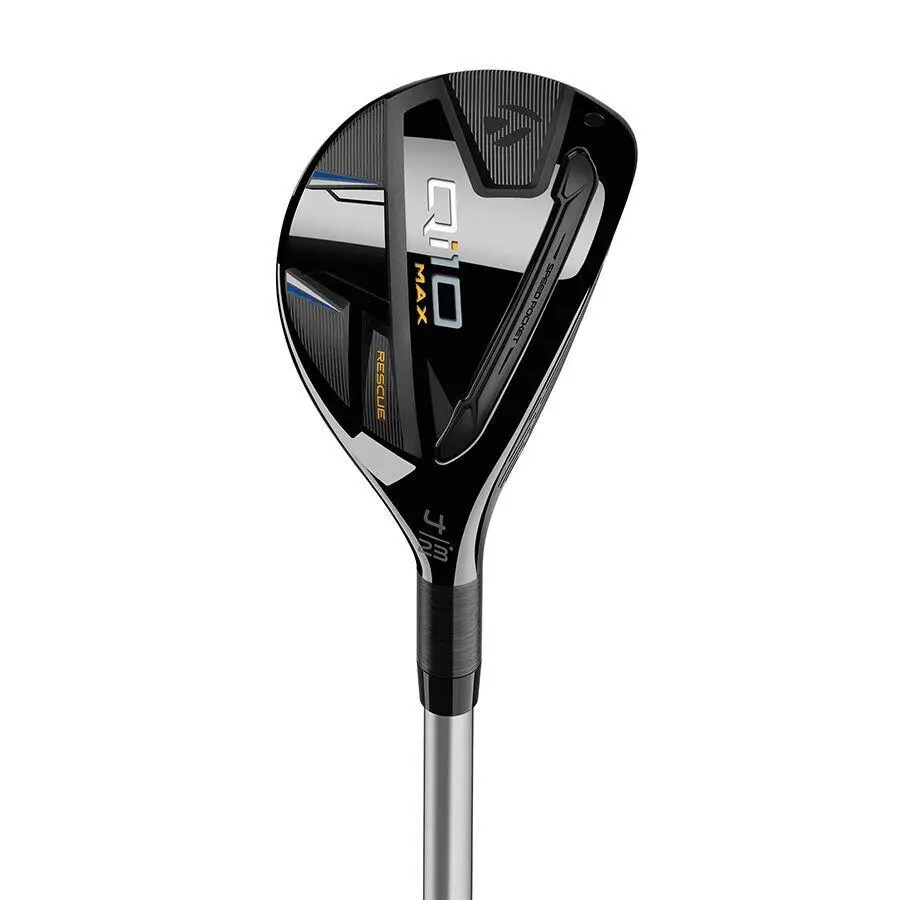 Taylormade Qi10 Max Rescue 27 Degree 5 Hybrid Stiff RH Headcover Included