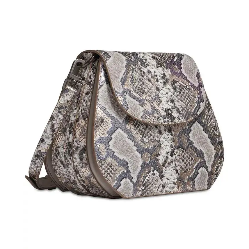 Donna Karan Bellerose Crossbody Multi Color Python