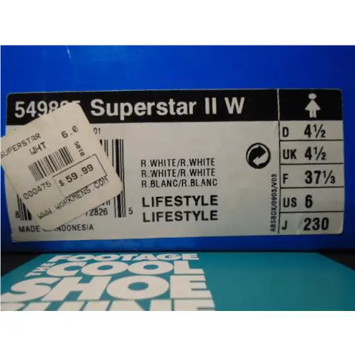 Adidas shoes - Superstar 2 W - Superstar - White 6