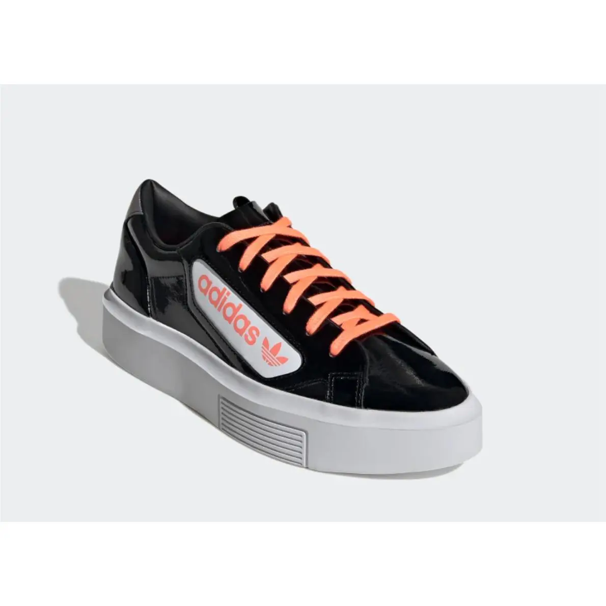 Adidas shoes - Adidas Sleek Super W - Sleek Super - EF4954 - Black, Manufacturer: Core Black Signal Coral Crystal White (UPC: 0193099297076) 3