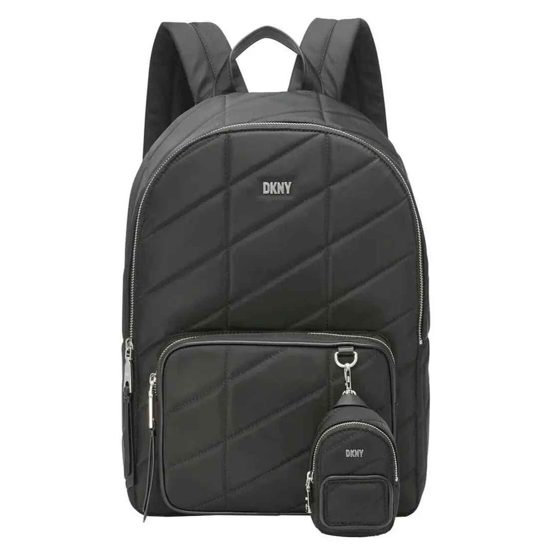 Dkny Bodhi Backpack Black/silver Nylon R34KEB11