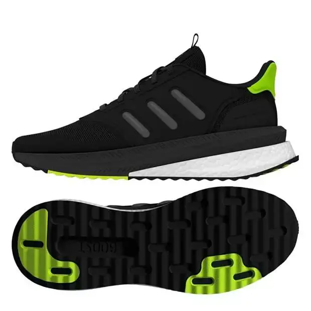 Adidas X Plr Phase Men`s Running Shoes Core Black White Size 11 - Core Black / Carbon / Lucid Lemon