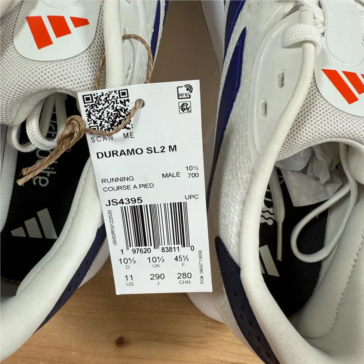 Adidas shoes - adidas Duramo SL - Duramo - IH8219 - White 7