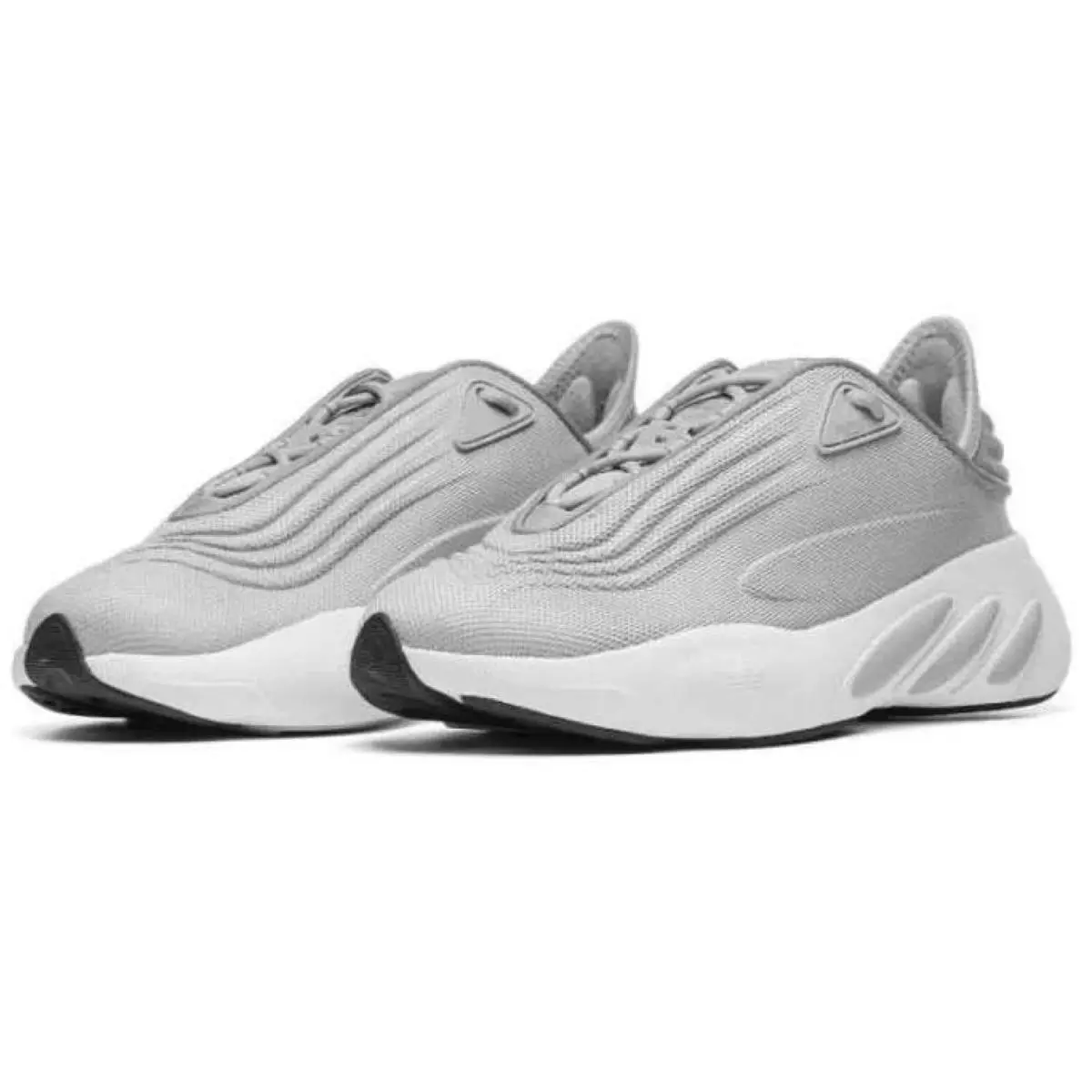 Adidas Women`s Size 8 Adifom Sltn White Grey Pink Low Top Casual Sneakers HP6488