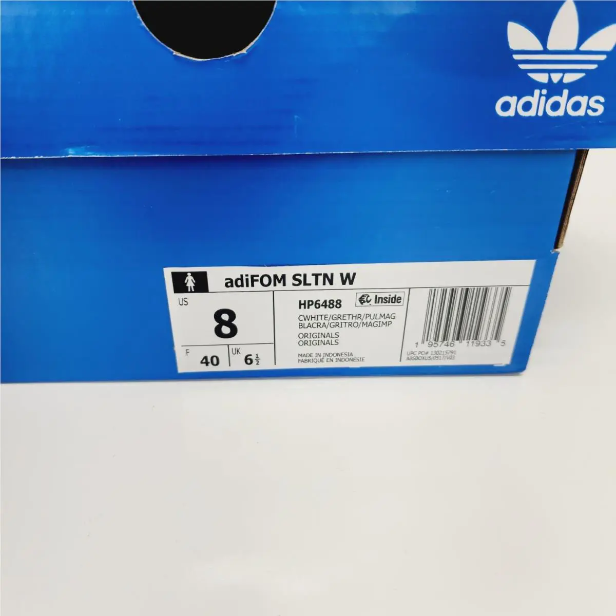 Adidas shoes - adidas AdiFOM SLTN - AdiFOM SLTN - HP6478 - White 5