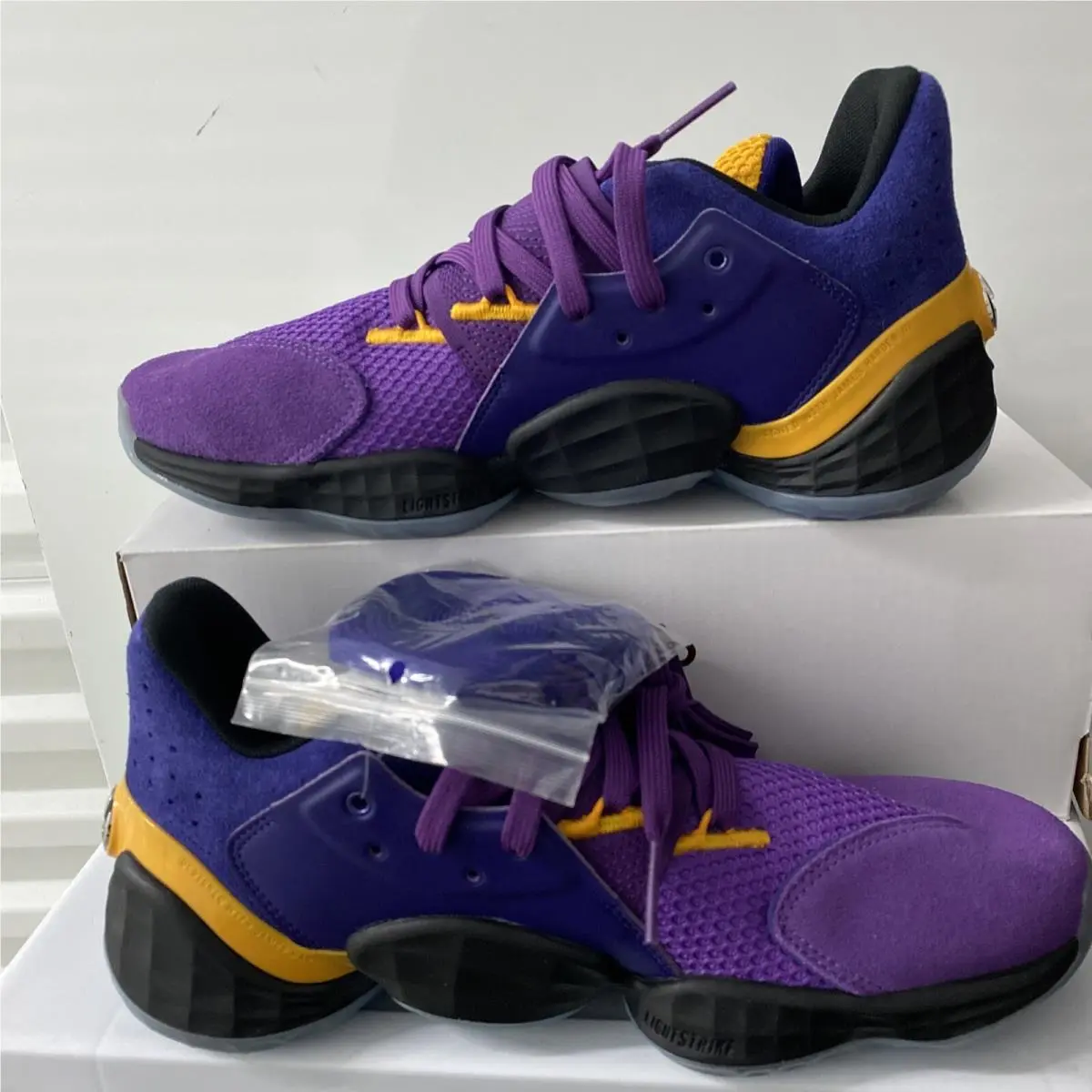 Adidas shoes - adidas Harden Vol. 4 - Harden - FW7496 - Purple (UPC: 195100203014) 0