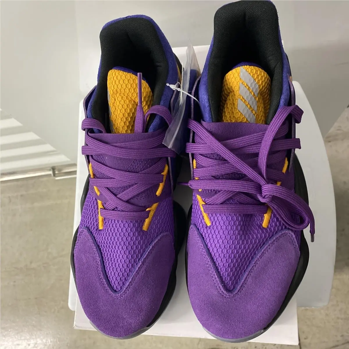 Adidas shoes - adidas Harden Vol. 4 - Harden - FW7496 - Purple (UPC: 195100203014) 1