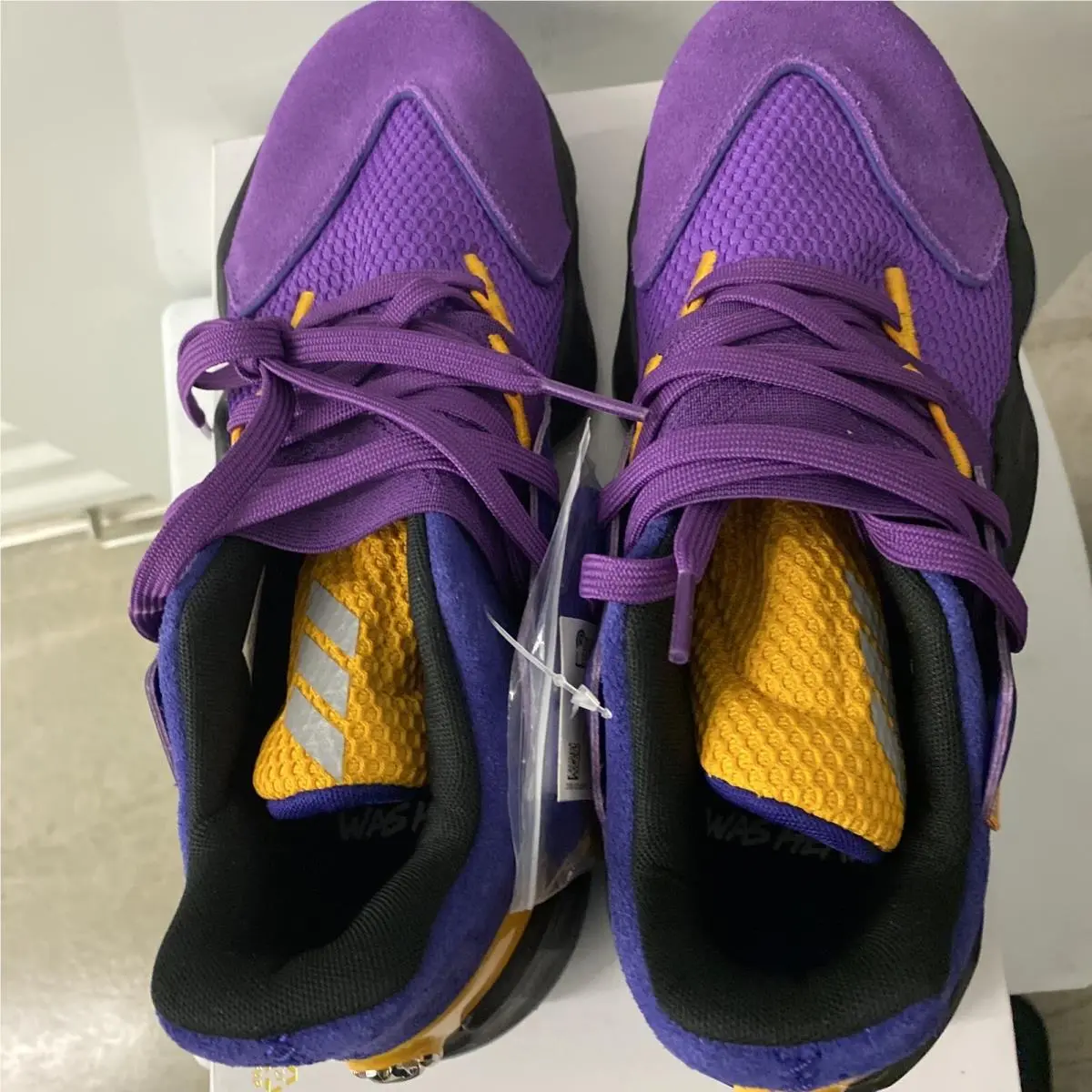 Adidas shoes - adidas Harden Vol. 4 - Harden - FW7496 - Purple (UPC: 195100203014) 4