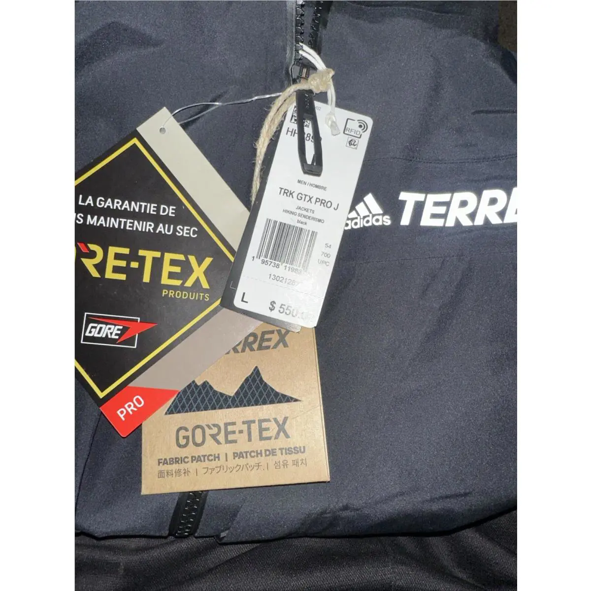 Adidas clothing - Terrex - Terrex - Black (UPC: 195738119862) 8