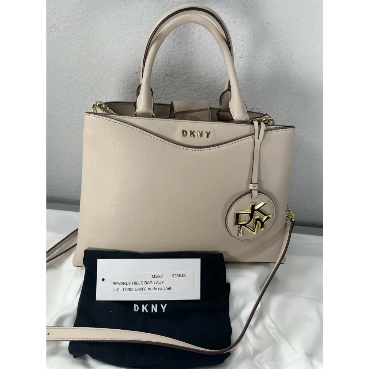 Dkny Donna Karen York - Pristine Nwt- 268.00