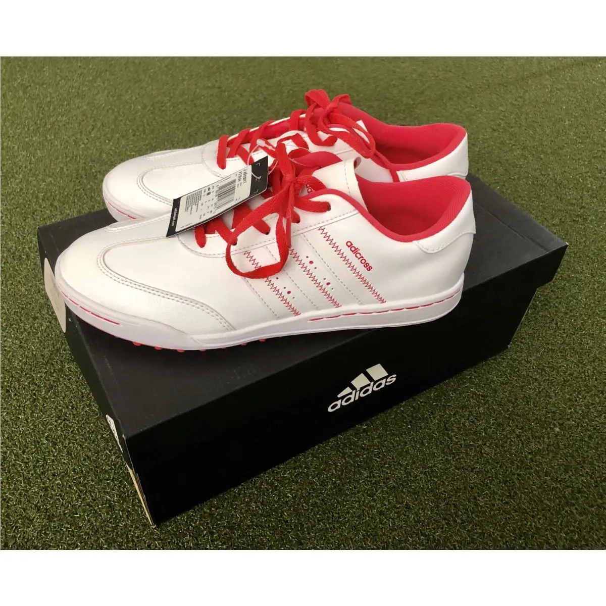 Adidas shoes - White/Pink (UPC: 889136196760) 0