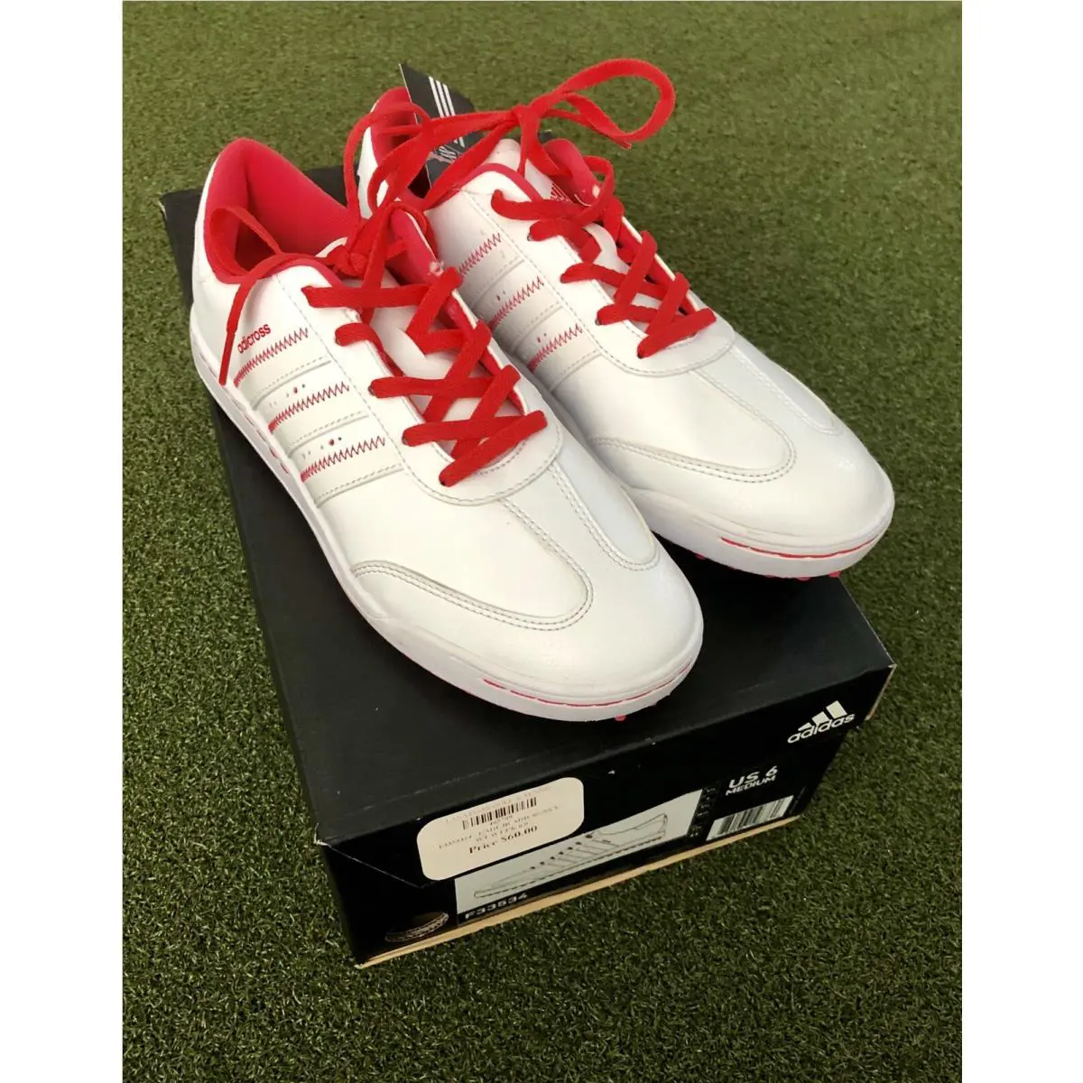 Adidas shoes - White/Pink (UPC: 889136196760) 7