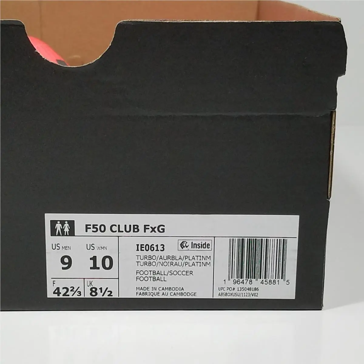 Adidas shoes - adidas F50 Club FxG - Club FxG - IE0613 - Red 9