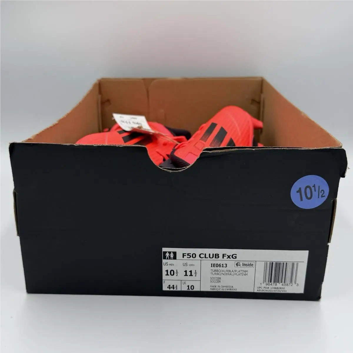 Adidas shoes - adidas F50 - IE0613 - Red, Spot: orange (UPC: 4067889593302) 10