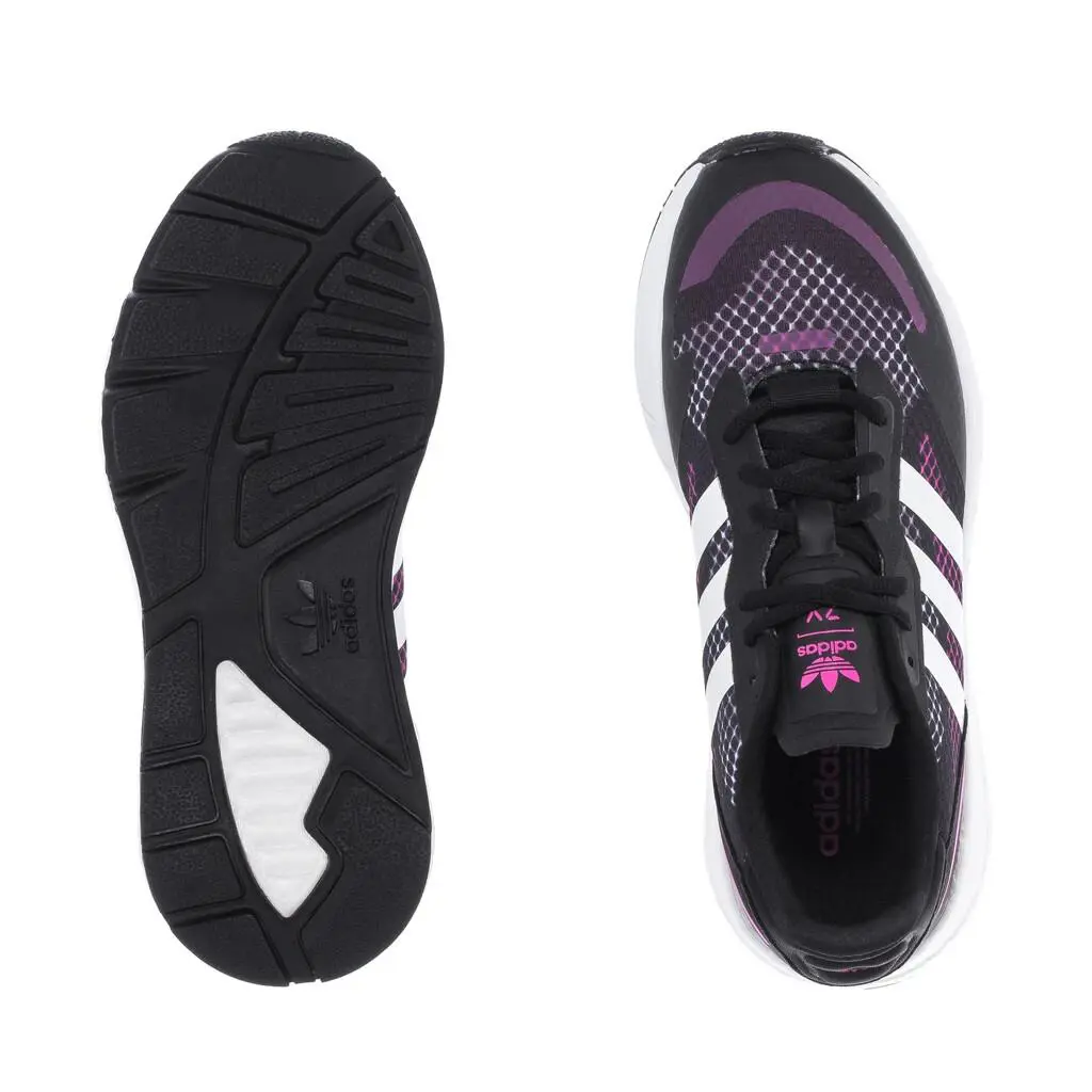 Adidas shoes - Black/White/Screaming Pink - FY6082 3