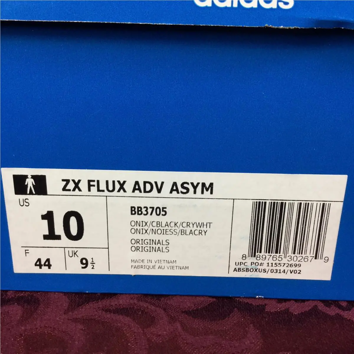 Adidas shoes - Adidas ZX Flux ADV Asym - BB3705 - ONIX/Core Black/Gum White 0