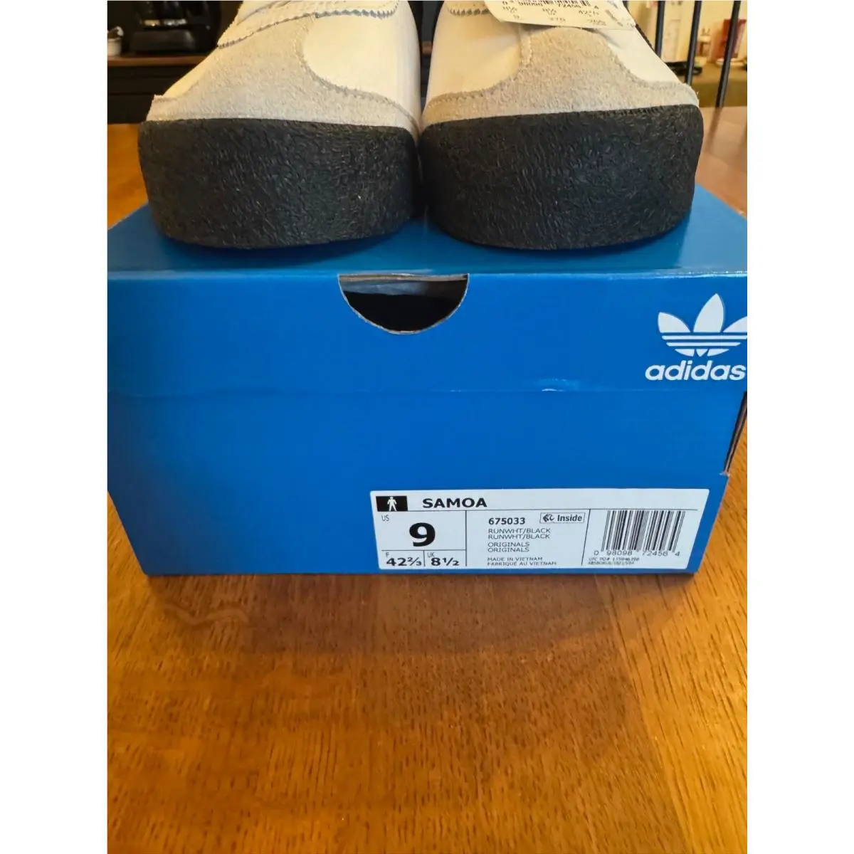 Adidas shoes - adidas Samoa - Samoa - White (UPC: 098098724564) 3
