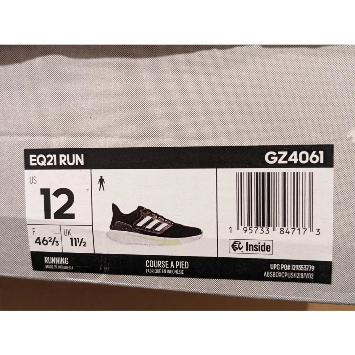 Adidas shoes - Adidas EQ 21 - Black 4