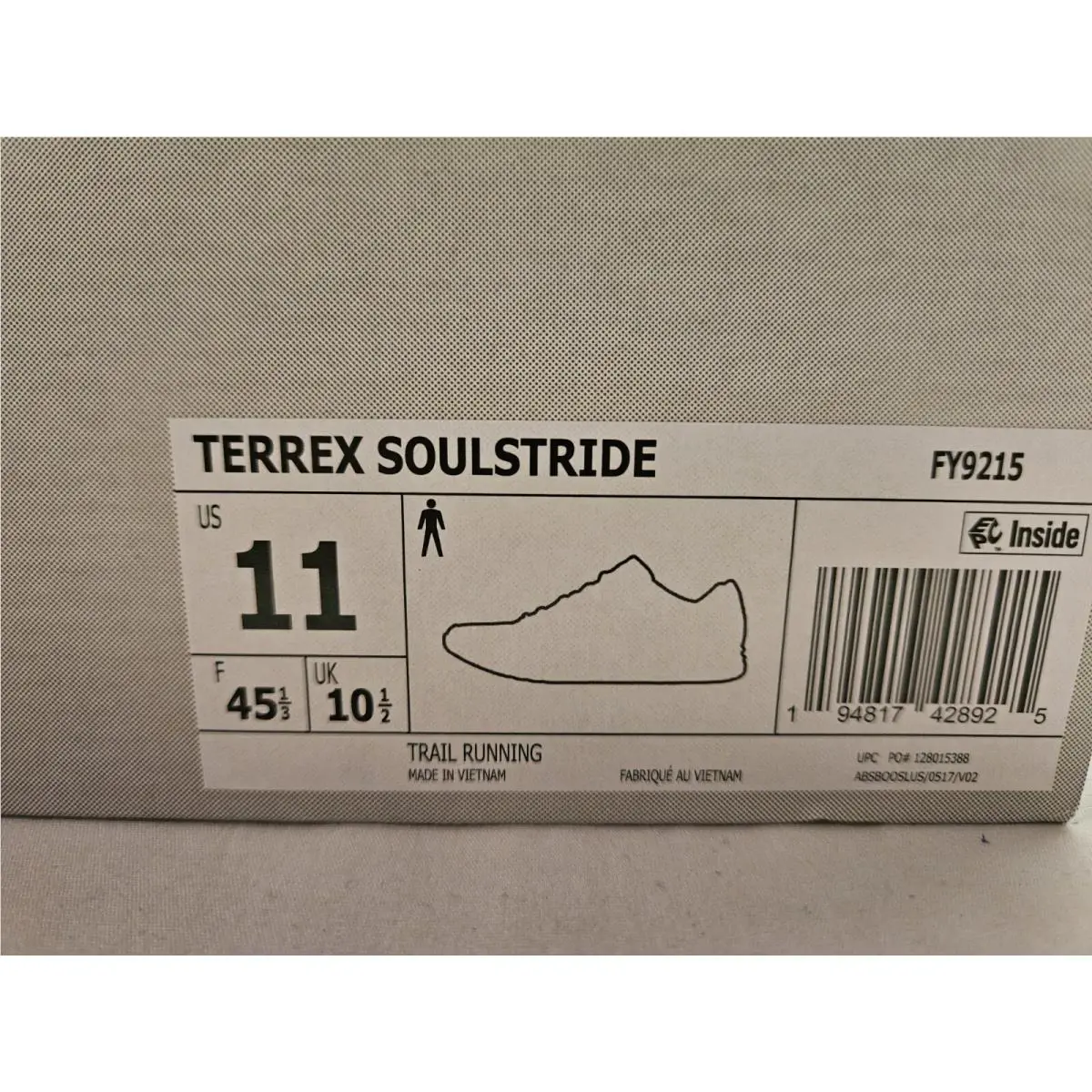 Adidas shoes - adidas Terrex Soulstride - Terrex Soulstride - FY9215 - Black 0