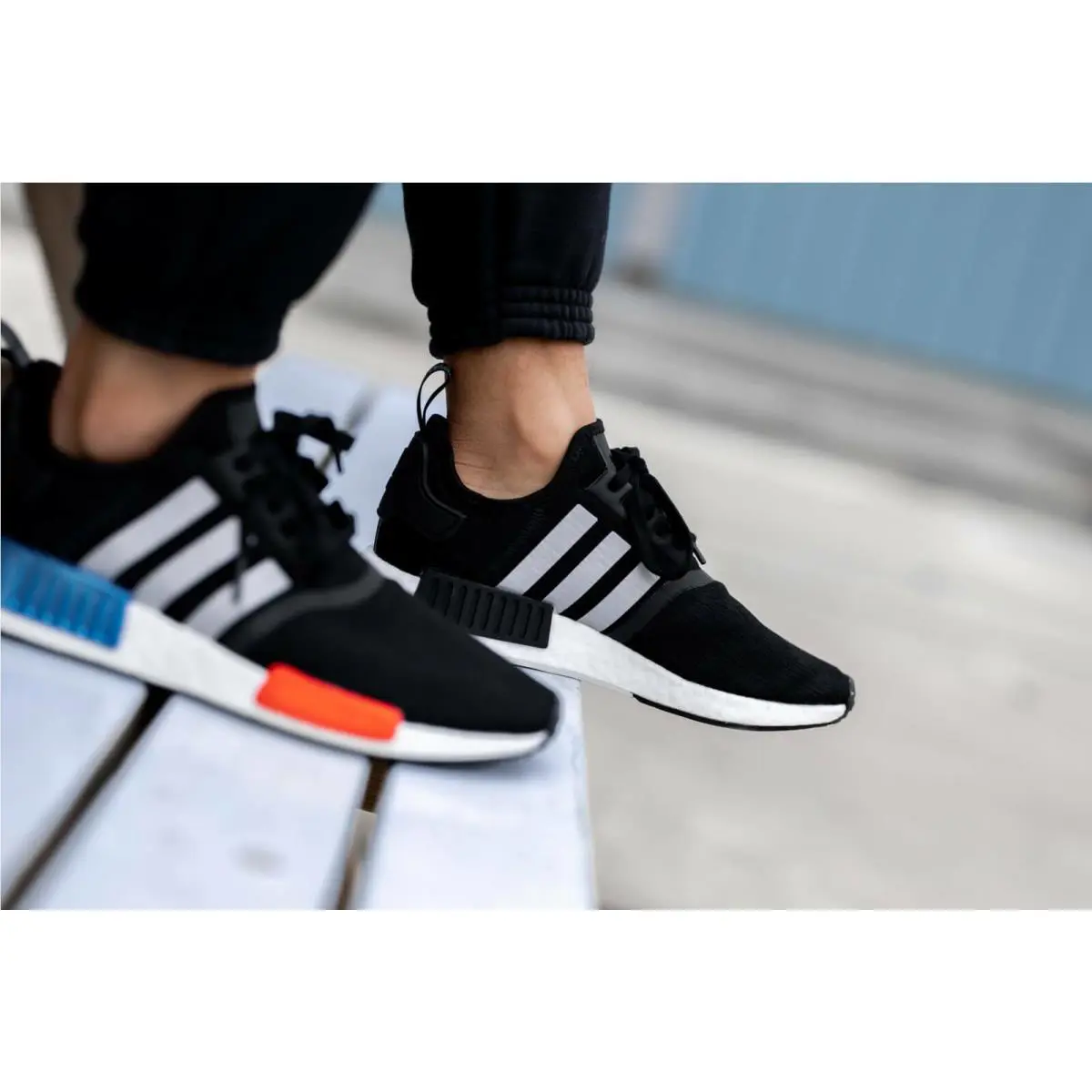 Adidas shoes - adidas NMD R1 - NMD - Black 3