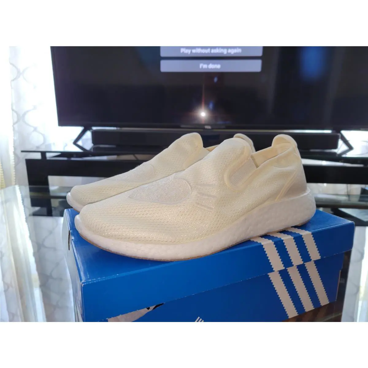 Adidas shoes - Adidas Slipon - Slipon - GX5203 - White 1