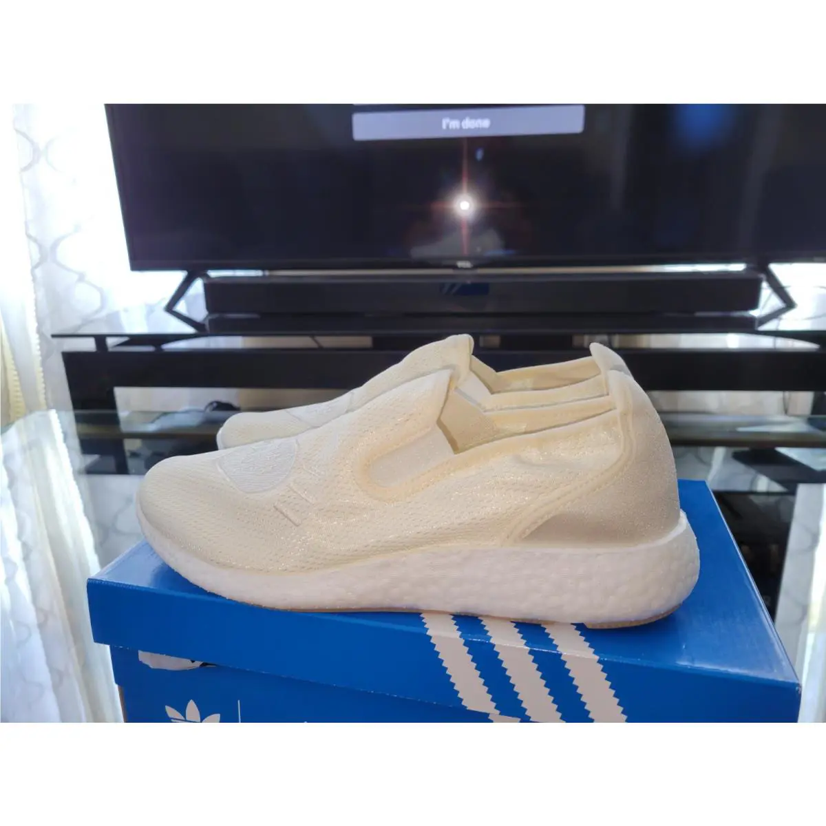 Adidas shoes - Adidas Slipon - Slipon - GX5203 - White 2
