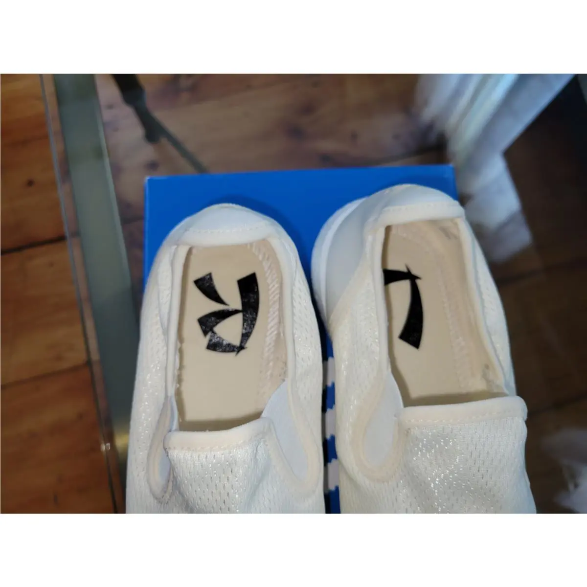 Adidas shoes - Adidas Slipon - Slipon - GX5203 - White 4