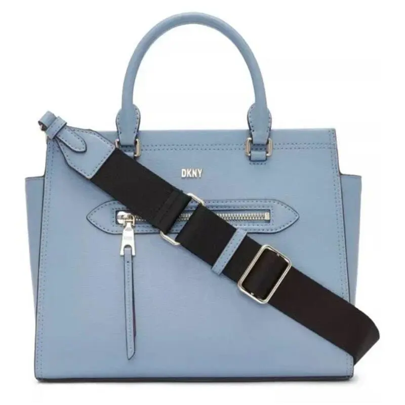 Dkny Chelsea Web Strap Shoulder Satchel Blue by DKNY