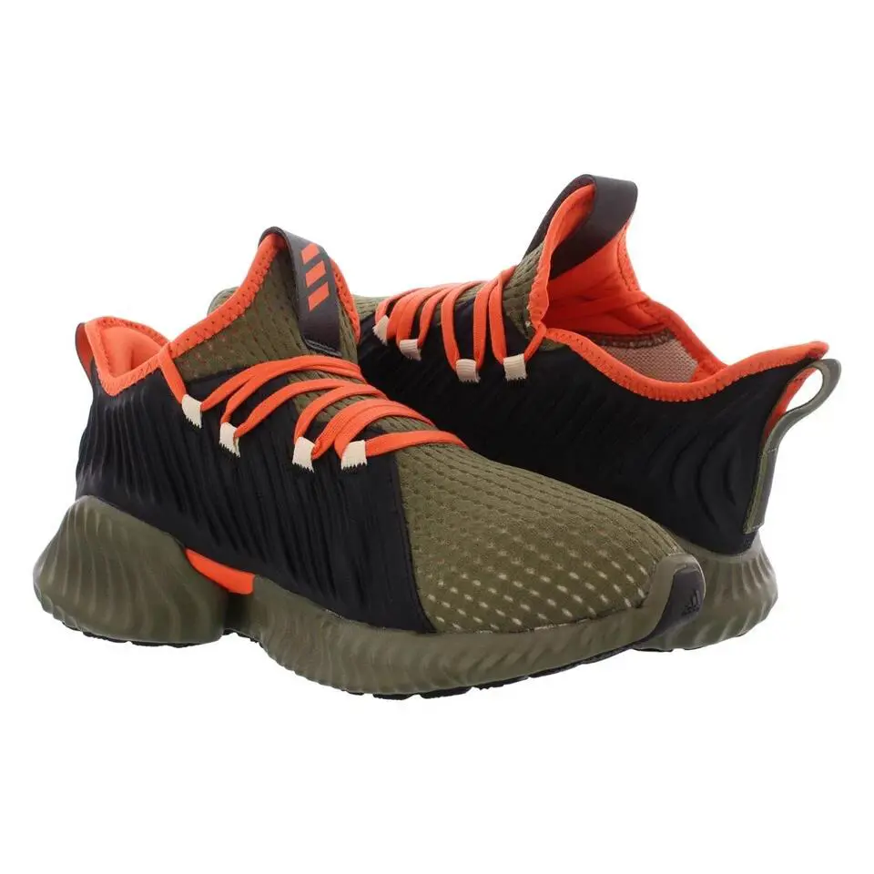 Adidas shoes - adidas Alphabounce Instinct - Alphabounce Instinct - Green, Full: Olive/Team Orange/Black (UPC: 191529220359) 1