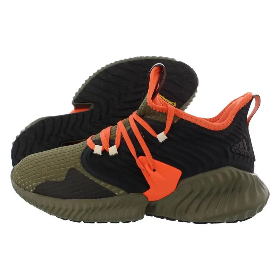 Adidas shoes - adidas Alphabounce Instinct - Alphabounce Instinct - Green, Full: Olive/Team Orange/Black (UPC: 191529220359) 3